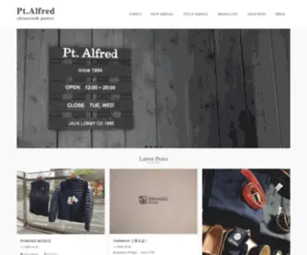 Ptalfred.com(チノパン) Screenshot