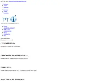 Ptasesoresfinancieros.com(PT Asesores Financieros) Screenshot