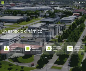 Ptasturias.es(Parque Tecnologico de Asturias) Screenshot