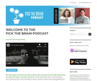 PTbpodcast.com(Pick the Brain Podcast) Screenshot