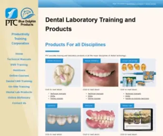 PTC-Dental.com(PTC Home) Screenshot