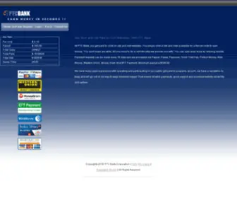PTcbank.info(Web hosting provider) Screenshot