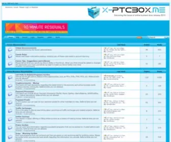 PTcbox.me(Best ptc site) Screenshot