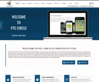 PTccircle.com(PTC Circle Educational Services Pvt) Screenshot