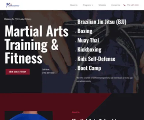 PTccombatfitness.com(PTC Combat Fitness) Screenshot