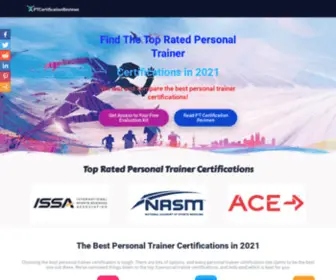 Ptcertificationreviews.com(Become a Personal Trainer) Screenshot