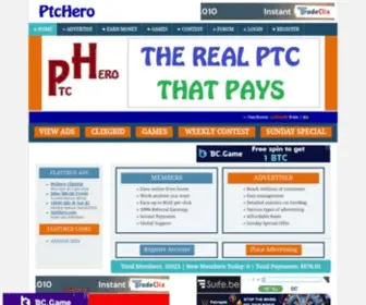 PTchero.com(PTC) Screenshot