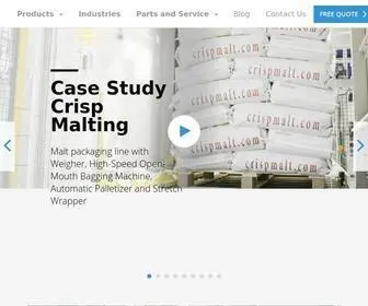 PTChronos.com(Bagging, packaging and palletizing solutions) Screenshot