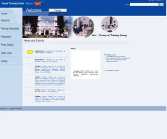 PTCMysore.gov.in(Postal Training Centre) Screenshot