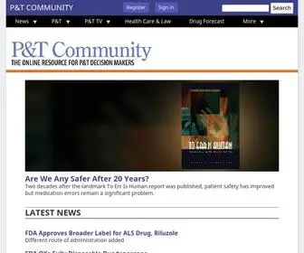 Ptcommunity.com(P&T Community) Screenshot