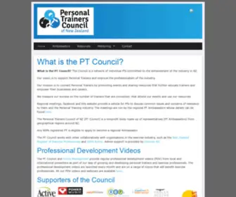 Ptcouncil.co.nz(PT Council) Screenshot