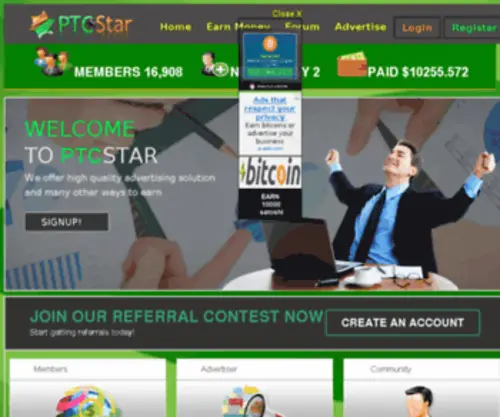 PTCstar.com(PTCstar) Screenshot