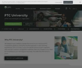 Ptcu.com(PTC University) Screenshot