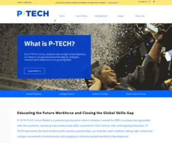 Ptech.org(A central hub for public) Screenshot