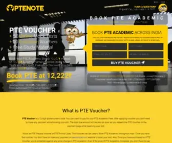 Ptenote.com(PTE Voucher) Screenshot