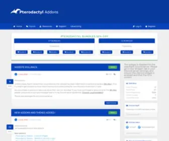 Pterodactyl-Addons.com(Pterodactyl Addons) Screenshot