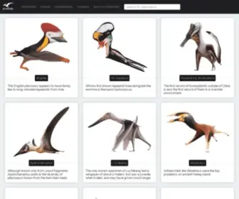 Pteros.com(The Encyclopedia of Pterosaurs) Screenshot