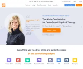 Pteverywhere.com(Cash-Based Physical Therapy Management Solution) Screenshot