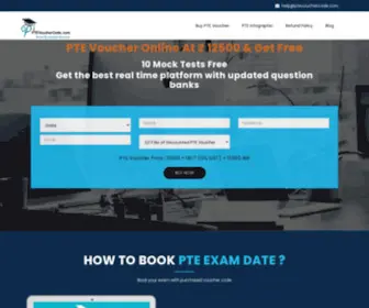Ptevouchercode.com(PTE Voucher) Screenshot