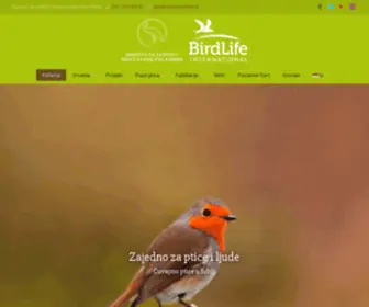 Pticesrbije.rs(Društvo) Screenshot