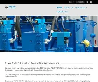 PticGroup.com(Power Tools and Industrial Corporation) Screenshot