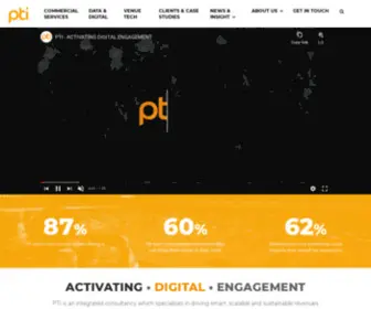 Ptidigitalgroup.com(Driving transformation across the industry) Screenshot