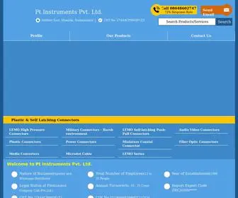 Ptinstruments.co.in(Pt Instruments Pvt. Ltd) Screenshot