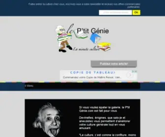 Ptitgenie.com(Ptitgenie) Screenshot