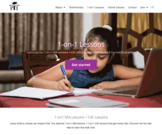 Ptitutoring.com(CXC Lessons with Money) Screenshot