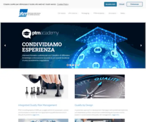 PTM-Consulting.it(PTM Consulting) Screenshot