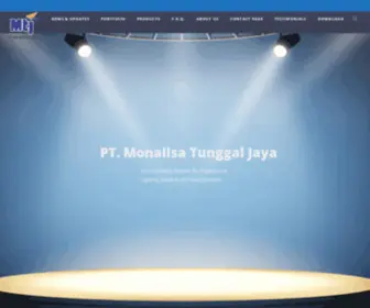 PTMTJ.com(Monalisa Tunggal Jaya (MTJ)) Screenshot