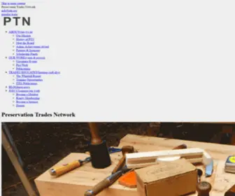 PTN.org(Preservation Trades Network) Screenshot