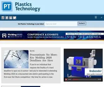 Ptonline.com(Helping Plastics Processors Do Things Better) Screenshot