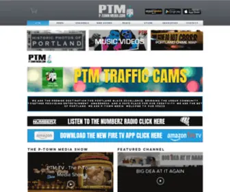 Ptownmedia.com(P-Town Media) Screenshot