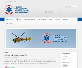 PTPR.org.pl(Aktualności) Screenshot