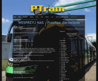 Ptram.eu(Zmieniamy siz na lepsze) Screenshot