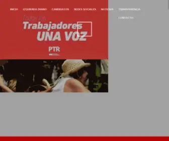 PTR.cl(Partido de Trabajadores Revolucionarios) Screenshot
