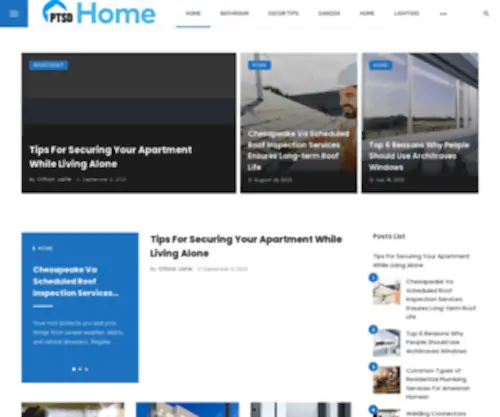 PTSdhome.com(Trending Now 5 Reasons to Hire a Plumber Why A Patio Enclosure in Your Home) Screenshot