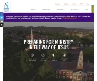PTS.edu(Pittsburgh Theological Seminary) Screenshot