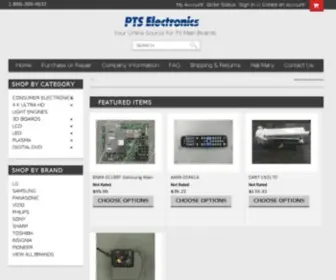Ptselectronicsinc.com(PTS Corp) Screenshot