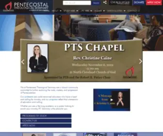 Ptseminary.edu(Pentecostal Theological Seminary) Screenshot