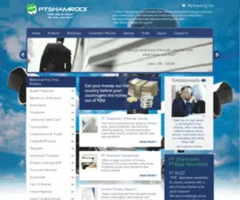 PTshamrock.com(PT Shamrock's Guide to Protecting Wealth and Privacy) Screenshot