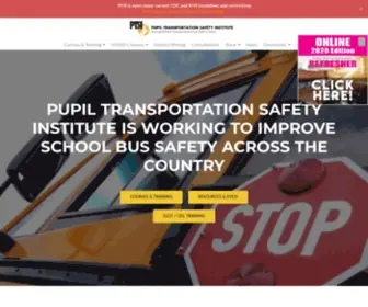 Ptsi.org(Pupil Transportation Safety Institute) Screenshot