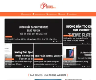 Pttuan410.com(Blog chia sẻ kiến thức wordpress) Screenshot