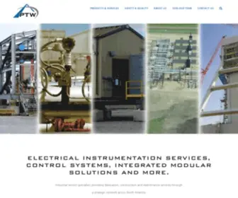 Ptwenergy.com(PTW Energy Services) Screenshot