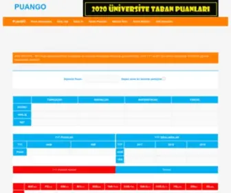 Puango.net(2022 YKS (TYT) Screenshot