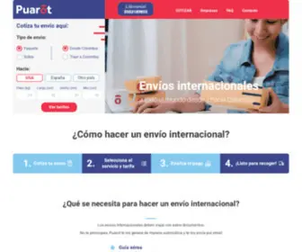 Puarot.com(Envíos Internacionales) Screenshot