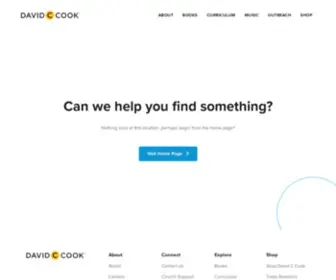 Pub-Davidccook.com(David C Cook) Screenshot