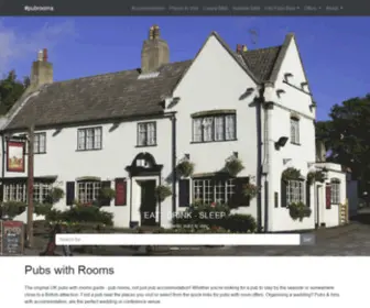 Pub-Rooms.co.uk(Pub) Screenshot