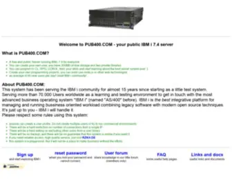 Pub400.com(Pub 400) Screenshot